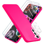 NALIA Neon Silikonhülle für Samsung Galaxy S23 Plus – Soft-Touch & Signal-Neon – NEONSHOCK (Matte Schutzhülle) – Marke aus Berlin