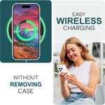 NALIA Ultra Slim Hardcase für iPhone 15 Pro – Matt-Transparent & 0.3mm Dünn – PHANTOM (Dünnes Cover & Kamera-Vollschutz) – Marke aus Berlin