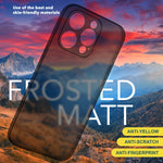 NALIA Ultra Slim Hardcase für iPhone 15 Pro Max – Matt-Transparent & 0.3mm Dünn – PHANTOM (Dünnes Cover & Kamera-Vollschutz) – Marke aus Berlin