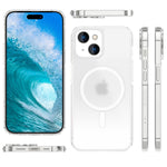 NALIA Mattes Magnet Case für iPhone 15 Plus – MagSafe kompatibel – ONYX (Edle Milchglas-Optik, Anti-Fingerprint & Grip) – Marke aus Berlin
