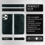 NALIA Echtlederhülle für iPhone 15 Pro Max – RFID Wallet & Magnet-Verschluss – LEVANTO (Handgefertigte Klapphülle) – Marke aus Berlin
