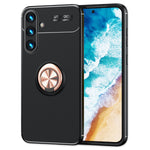 NALIA Ringhülle für Samsung Galaxy S24 Plus – Ring-Ständer 360° & für Magnet-Halter – GRIP360 (Mattiertes Silikon Case) – Marke aus Berlin
