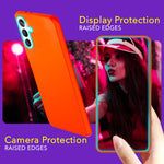 NALIA Neon Silikonhülle für Samsung Galaxy S24 Plus – Soft-Touch & Signal-Neon – NEONSHOCK (Matte Schutzhülle) – Marke aus Berlin