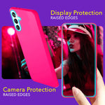 NALIA Neon Silikonhülle für Samsung Galaxy S24 Plus – Soft-Touch & Signal-Neon – NEONSHOCK (Matte Schutzhülle) – Marke aus Berlin