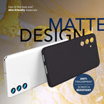 NALIA Ultra Slim Hardcase für Samsung Galaxy S24 – Matt & 0.3mm Dünn – PHANTOM (Dünnes Cover & Kamera-Vollschutz) – Marke aus Berlin