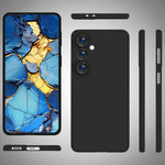 NALIA Ultra Slim Hardcase für Samsung Galaxy S24 – Matt & 0.3mm Dünn – PHANTOM (Dünnes Cover & Kamera-Vollschutz) – Marke aus Berlin