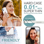 NALIA Ultra Slim Hardcase für iPhone 16 – Matt-Transparent & 0.3mm Dünn – PHANTOM (Dünnes Cover & Kamera-Vollschutz) – Marke aus Berlin Namma Markt