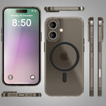 NALIA Ultra-Slim Hardcase für iPhone 16 – MagSafe kompatibel & 0.3mm Dünn – THINIX (Mattes & Schlankes Case) – Marke aus Berlin