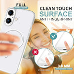 NALIA Ultra-Slim Hardcase für iPhone 16 – MagSafe kompatibel & 0.3mm Dünn – THINIX (Mattes & Schlankes Case) – Marke aus Berlin