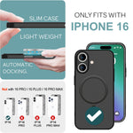 NALIA Ultra-Slim Hardcase für iPhone 16 – MagSafe kompatibel & 0.3mm Dünn – THINIX (Mattes & Schlankes Case) – Marke aus Berlin