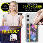 NALIA Neon Silikonhülle für iPhone 16 – Kartenfach & Knallige Signal-Farbe – CARDPOP (Anti-Shock Handyhülle) – Marke aus Berlin
