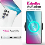 NALIA Glitzerhülle für Samsung Galaxy S25 Ultra – Funkelndes Silikon Case – DAZZLIN (Transparent & Stoßfest) – Marke aus Berlin
