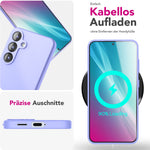 NALIA Silikonhülle für Samsung Galaxy S25 – Kameraschutz & Innenfutter – PHOENIX (Soft-Touch Case) – Marke aus Berlin