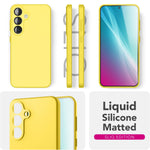 NALIA Silikonhülle für Samsung Galaxy S25 – Kameraschutz & Innenfutter – PHOENIX (Soft-Touch Case) – Marke aus Berlin