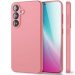 NALIA Silikonhülle für Samsung Galaxy S25 Plus – Kameraschutz & Innenfutter – PHOENIX (Soft-Touch Case) – Marke aus Berlin