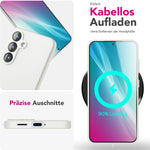 NALIA Silikonhülle für Samsung Galaxy S25 Plus – Kameraschutz & Innenfutter – PHOENIX (Soft-Touch Case) – Marke aus Berlin