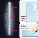 NALIA Silikonhülle für Samsung Galaxy S25 Plus – Kameraschutz & Innenfutter – PHOENIX (Soft-Touch Case) – Marke aus Berlin