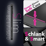 NALIA Matte Silikonhülle für iPhone 17 – Slim, Schwarz & Rutschfest – STRIDER (Soft Case, Kameraschutz & Stoßfest) – Marke aus Berlin
