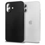 NALIA Ultra Slim Hardcase für iPhone 17 – Matt & 0.3mm Dünn – PHANTOM (Dünnes Cover & Kamera-Vollschutz) – Marke aus Berlin