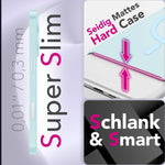 NALIA Ultra-Slim Hardcase für iPhone 17 – MagSafe kompatibel & 0.3mm Dünn – THINIX (Matte Semi-Transparente Hülle) – Marke aus Berlin