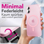 NALIA Ultra-Slim Hardcase für iPhone 17 – MagSafe kompatibel & 0.3mm Dünn – THINIX (Matte Semi-Transparente Hülle) – Marke aus Berlin