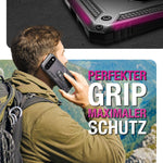 NALIA Panzerhülle für Google Pixel 11 Pro XL – Ring-Ständer 360° & Magnet-Halterung Kompatibel – RINGDEFEND (Stoßfestes Outdoor Case) – Marke aus Berlin