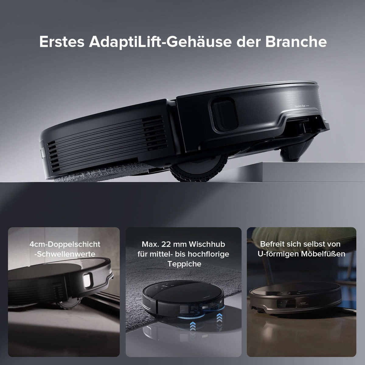 Roborock Saros 10R Saugroboter mit Wischfunktion & abnehmbarem Wischmopp Namma Markt