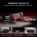 Roborock Saros 20 – AdaptiLift™ Chassis 3.0 für die reibungslose Überwindung von Schwellen, mit einer Saugkraft von 36.000 Pa Namma Markt