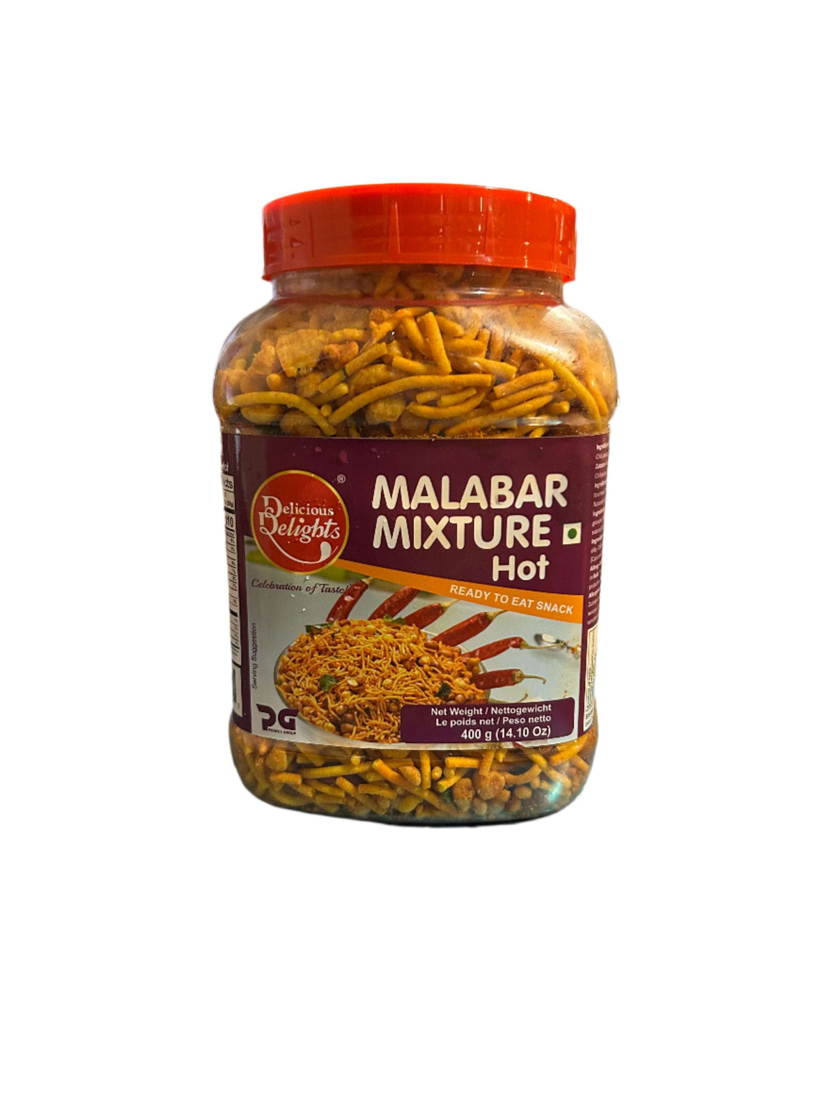 Delicious Delight Malabar Mixture Hot 400g - Namma Markt