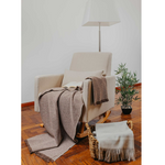 KUNA Vinazza Decke – 70 % Baby-Alpaka & 30 % Schurwolle (Eco Line, ungefärbt)