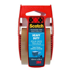 Scotch® Extra starkes Verpackungsklebeband, Braun, 48 mm x 20,3 m, 1 Rolle auf Handabroller/Packung