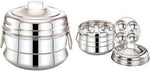Diamond Steel Idly Pot Small (9 Idly) Namma Markt