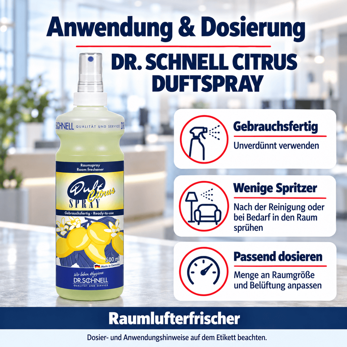 Dr. Schnell Citrus Duftspray