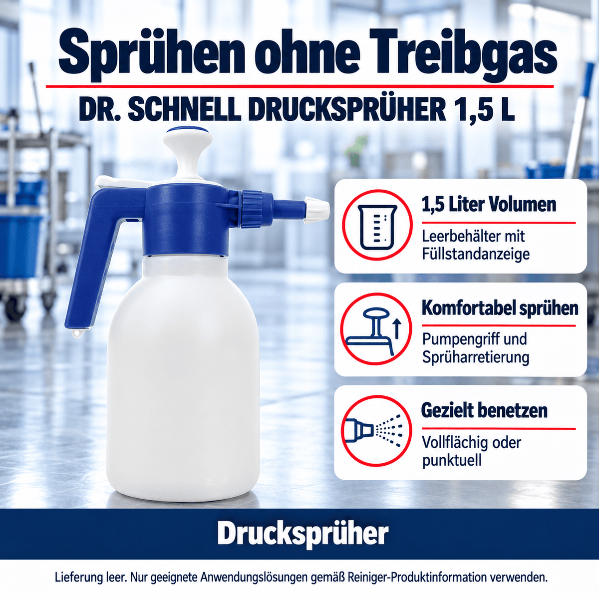 Dr. Schnell Drucksprüher 1,5 Liter