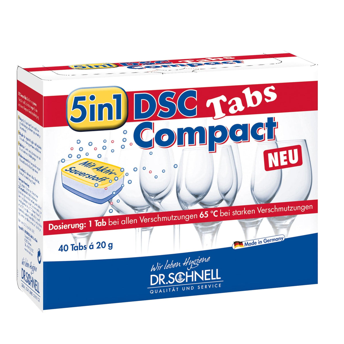 Dr. Schnell DSC Compact Tabs 5in1 Spülmaschinentabs