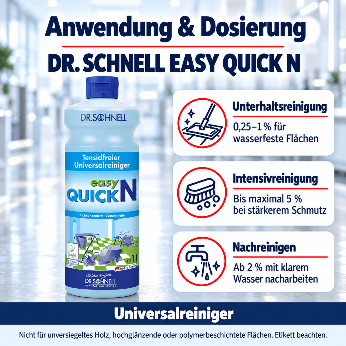 Dr. Schnell Easy Quick N Tensidfreier Universalreiniger