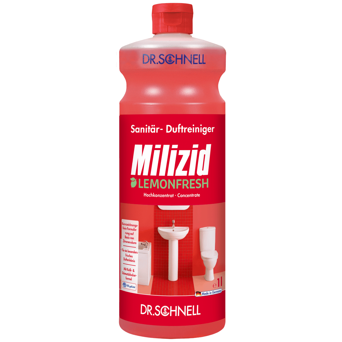 Dr. Schnell Milizid Lemonfresh Sanitärreiniger