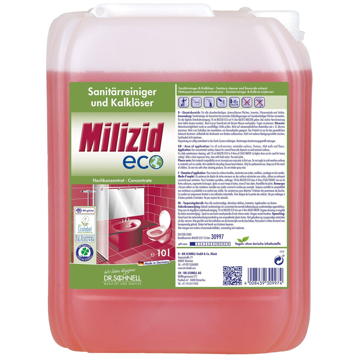 Dr. Schnell MILIZID ECO Sanitärreiniger