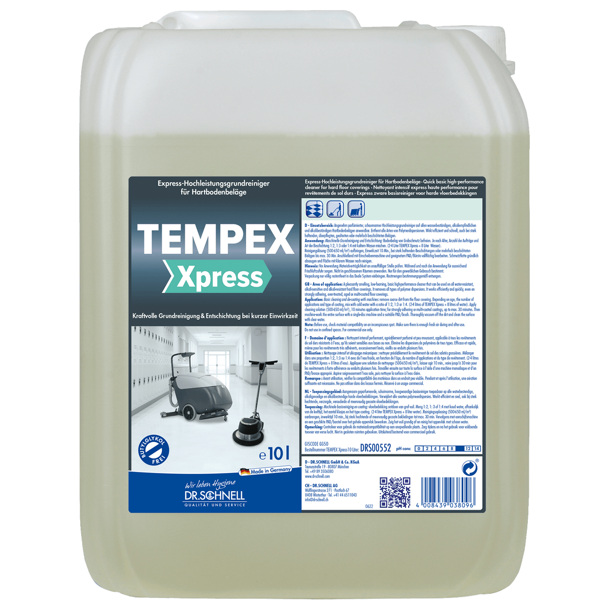 Dr. Schnell Tempex Xpress Hochleistungsgrundreiniger
