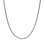 CLASSIC TWISTED NECKLACE SILVER
