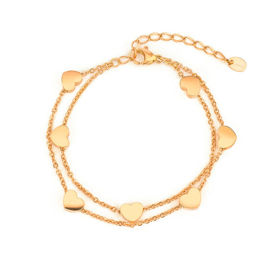'ENDLESS LOVE' BRACELET 18K GOLD PLATED