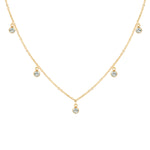 'MAGIC DROP' CHOKER 18K GOLD PLATED