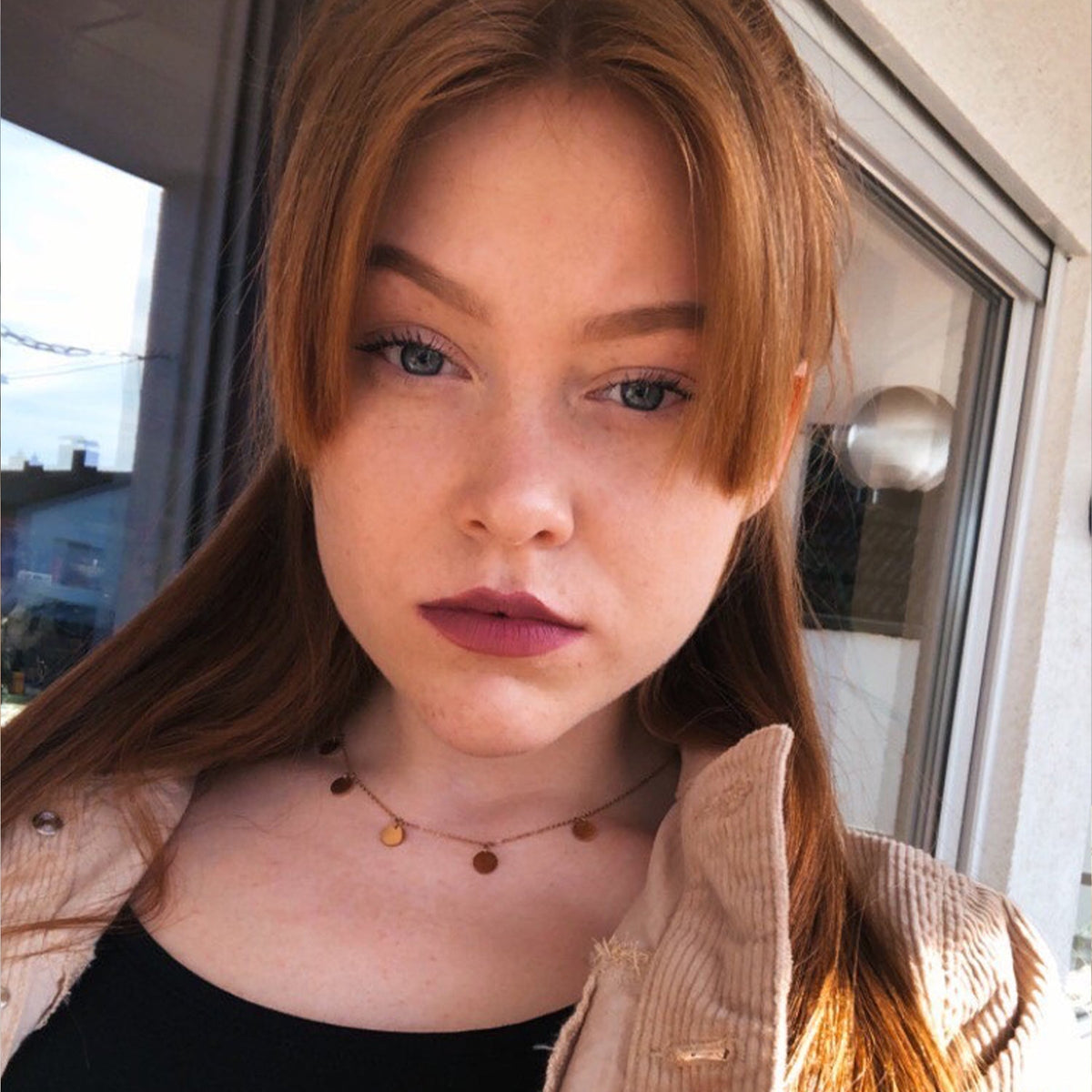 MULTI COIN NECKLACE ROSE GOLD