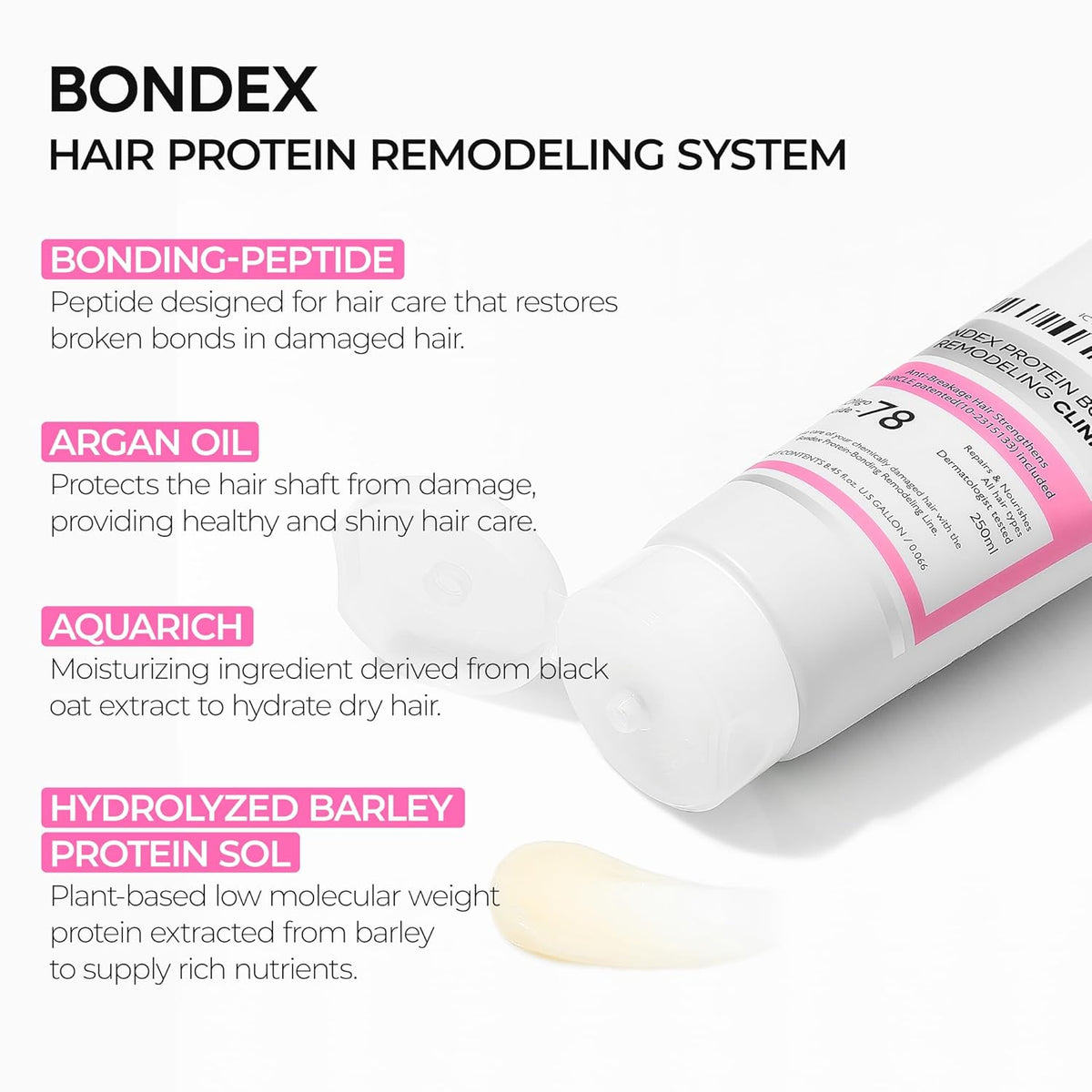 Dr.Melaxin Bondex Protein Bonding Remodeling Clinic 250 ml