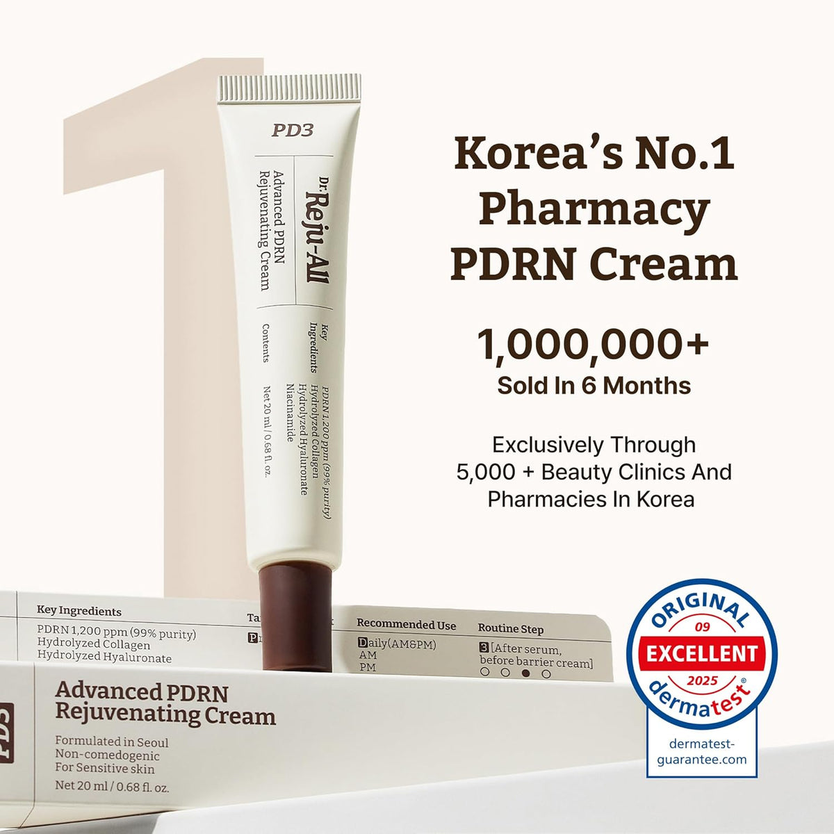 Dr.Reju-All PDRN Rejuvenating Cream 20 ml