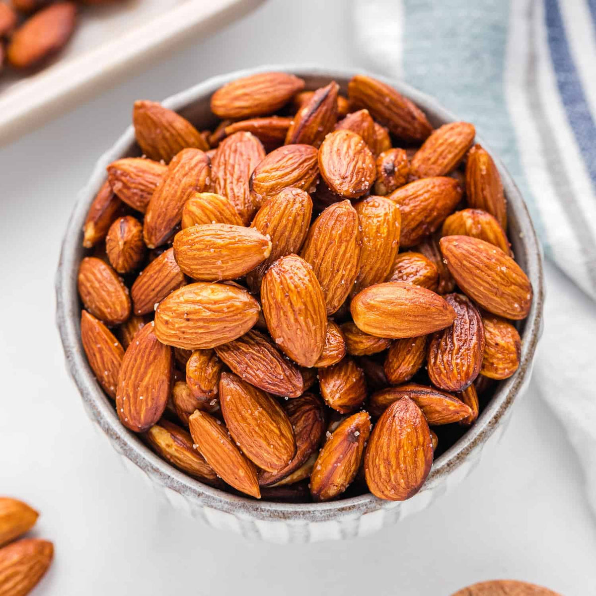 Dry Almond roasted 100g (Lose Packed) - Namma Markt