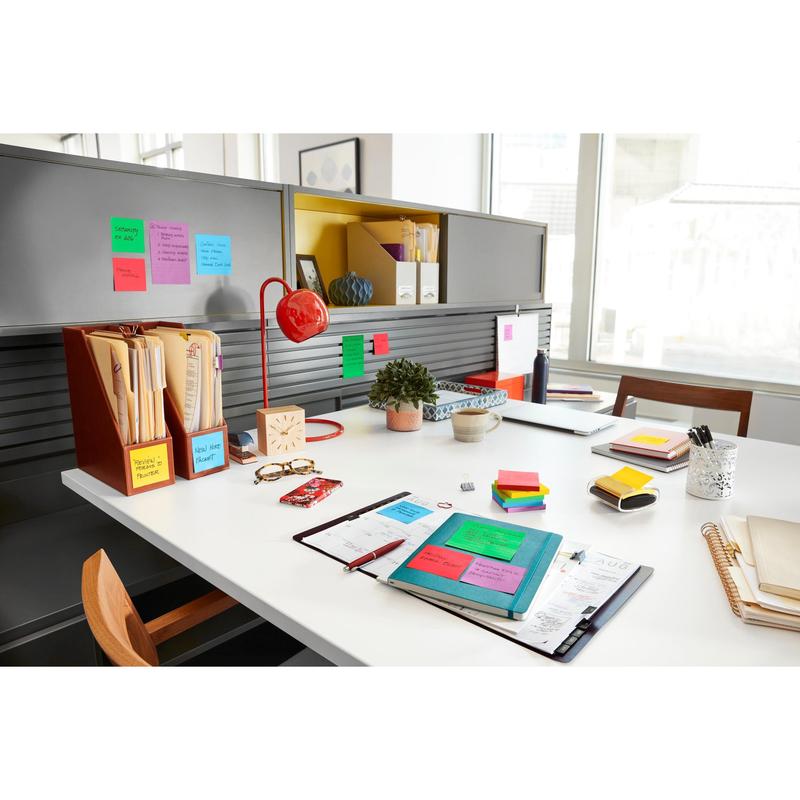 Post-it® Super Sticky Notes, 47,6 mm x 47,6 mm, 90 Blatt/Block, 100% PEFC