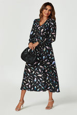Braided Shoulder Bag In Black