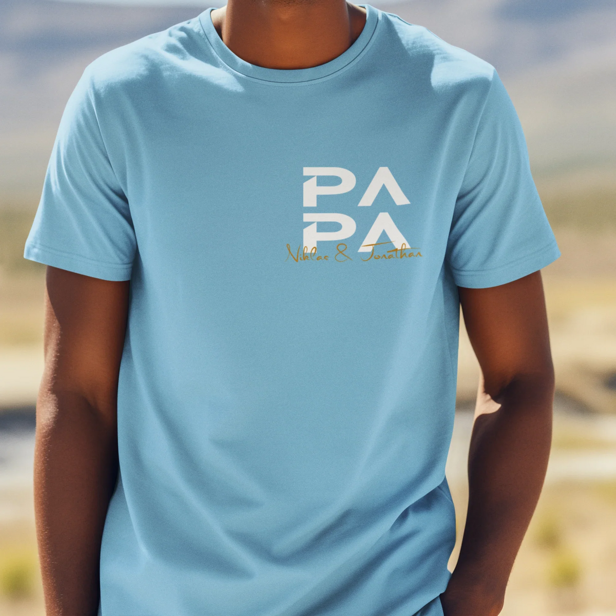 PAPA T-Shirt MINIMAL personalisiert