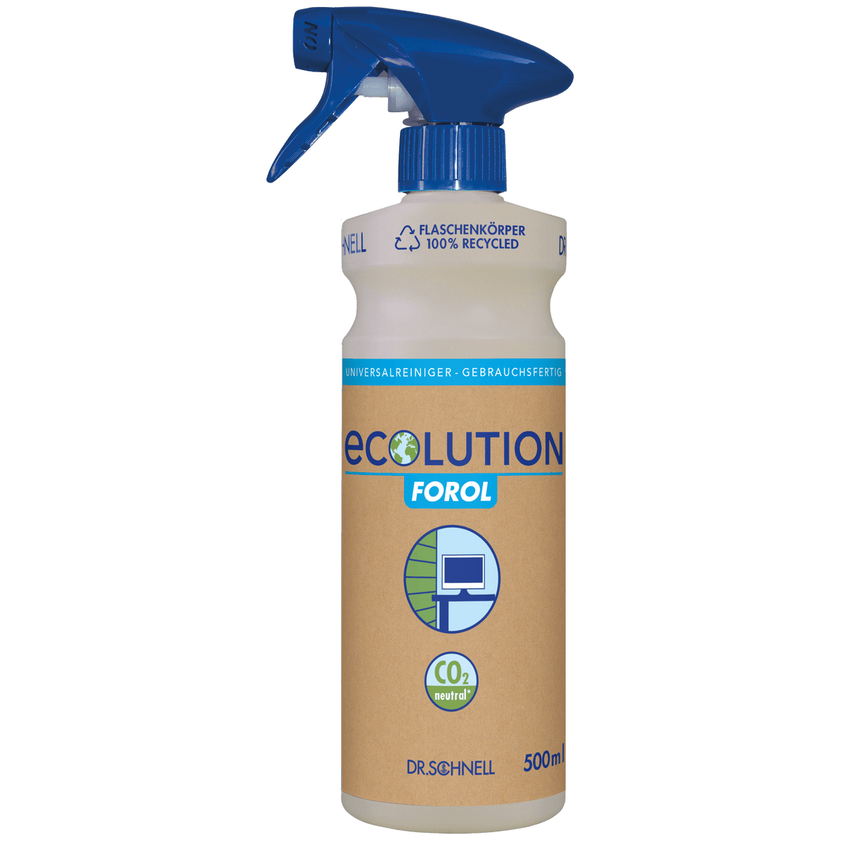 Dr. Schnell ECOLUTION Handsprühflasche FOROL 500 ml